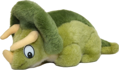 Old Stuffed Toy: Triceratops