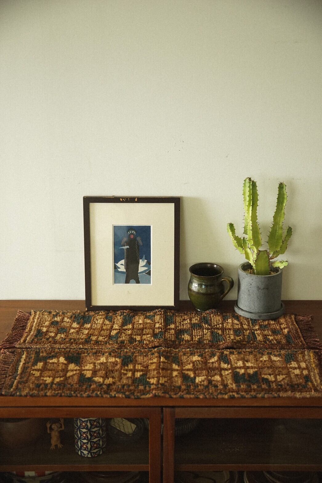 650-Vintage Baluch rug