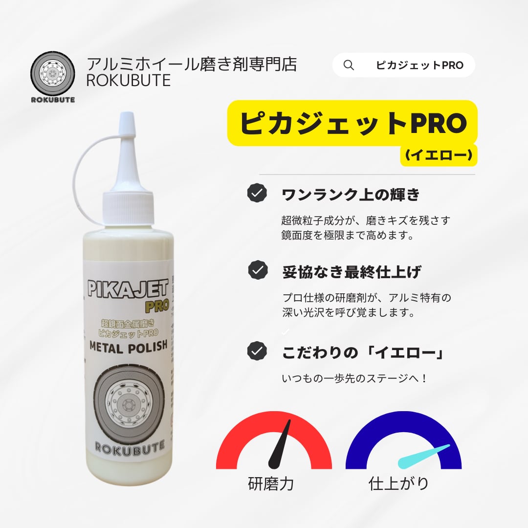 超鏡面アルミ、ステンレス磨き剤 ＊3点セット - メルカリ