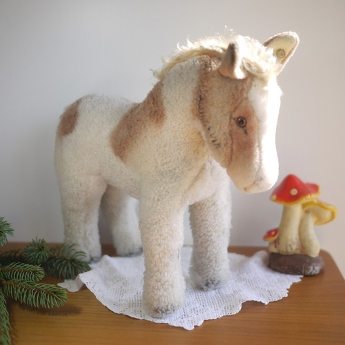 オールドシュタイフ STEIFF  Pferd 馬 ドイツ