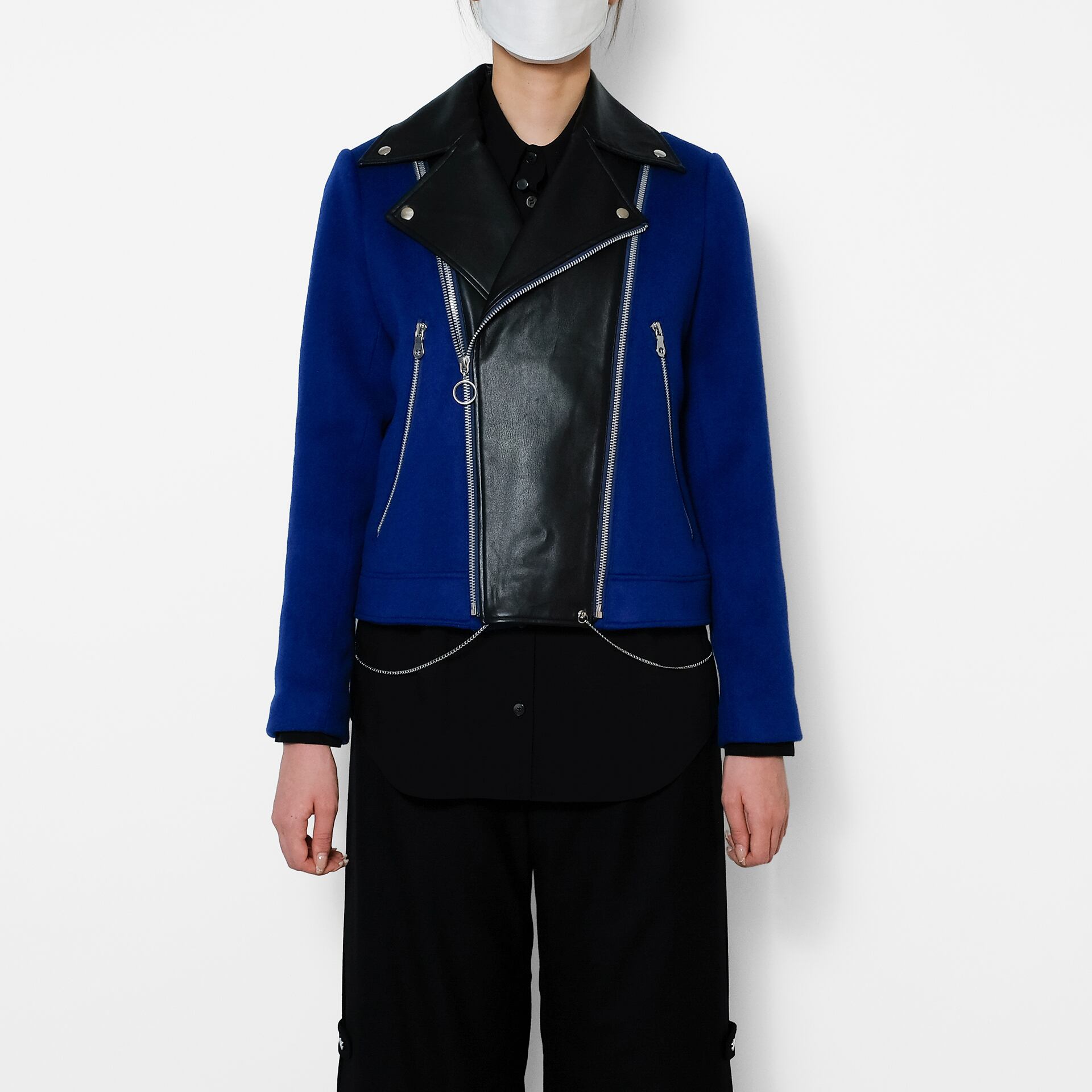 モジュラーカラーライダースジャケット Modular Collar Rider Jacket