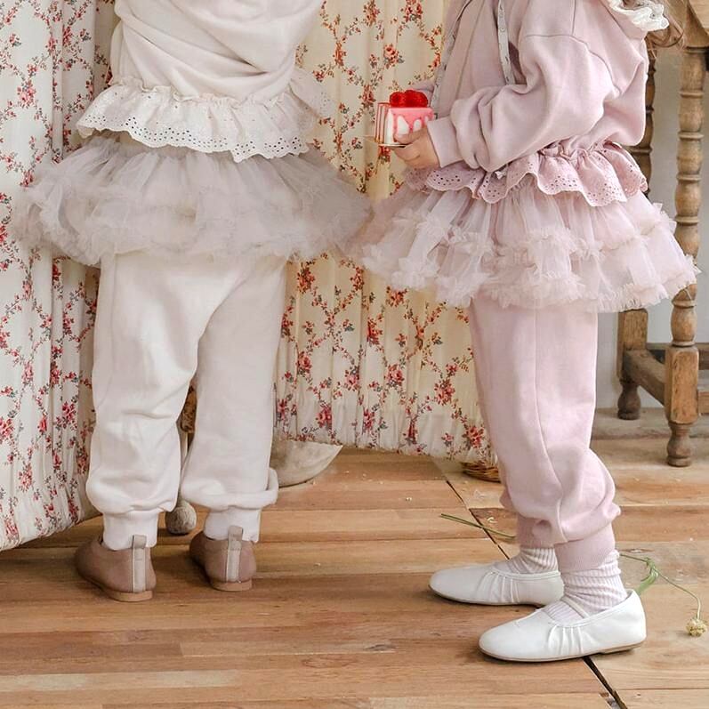 «Sold out»«puella flo» ローマンジョガーパンツ 2colors