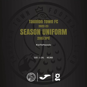 Taunton Town FC 2022-23 3rdユニフォーム（予約制）