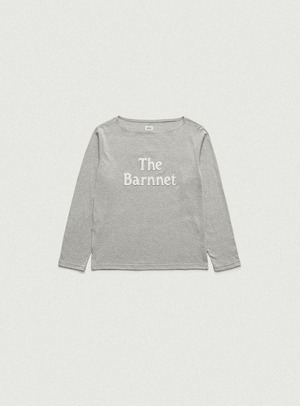 2月末発送 [The Barnnet] Talat Boat Neck Stripe T-Shirt_Grey 正規品 韓国ブランド 韓国通販 韓国代行 韓国ファッション ザ バーネット ザバーネット 日本 店舗