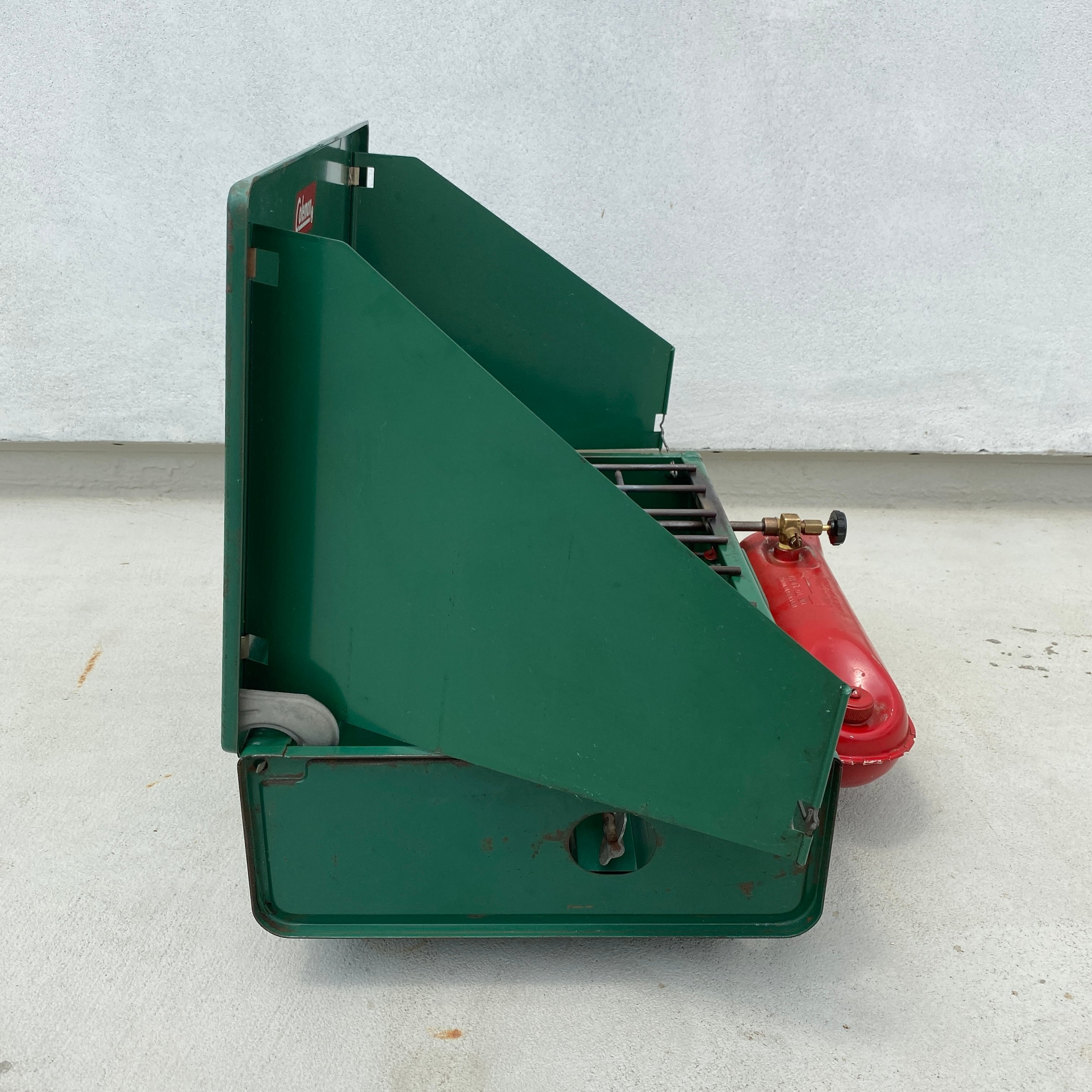 22【1965年-66年製造】コールマン ビンテージ ツーバーナー ストーブ