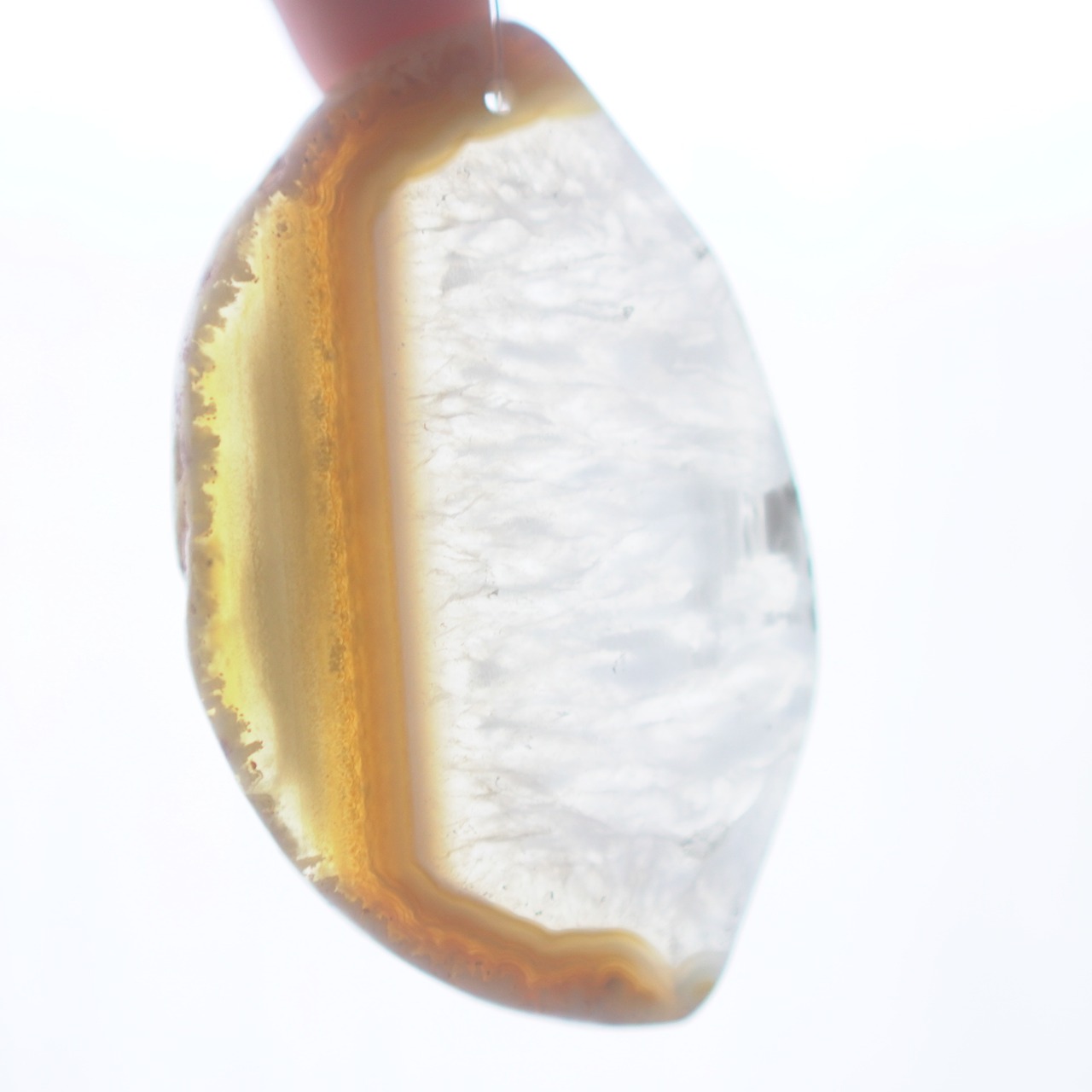 Vanilla Ice cream - アゲートヒーリングチャイム / Agate Sun Catcher Wind Chime 353