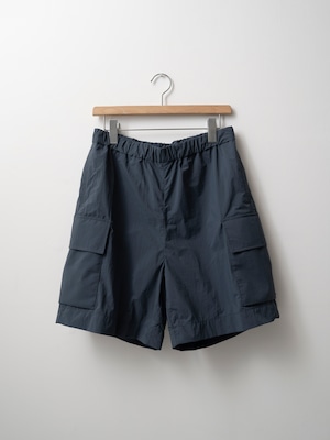 UNDECORATED 　Recycle Nylon Pocket Short Pants　DULL BLUE　UDS24403