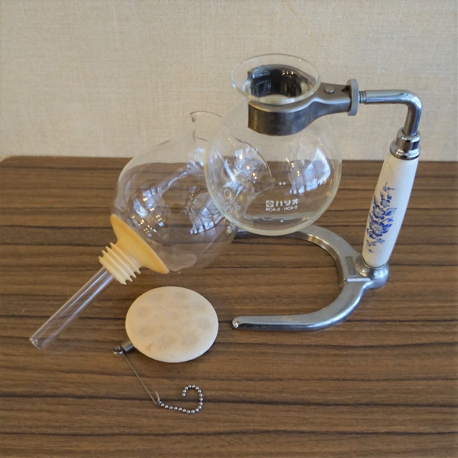HARIO お花の形のサイフォンセット | 純喫茶家具の村田商會