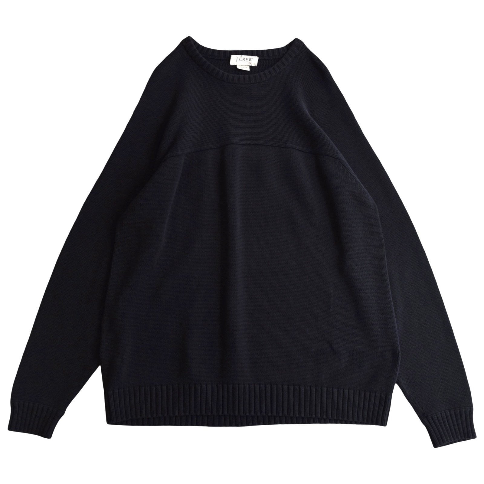 ビンテージ ジェイクルー ウール ライン ローゲージ ニット / 