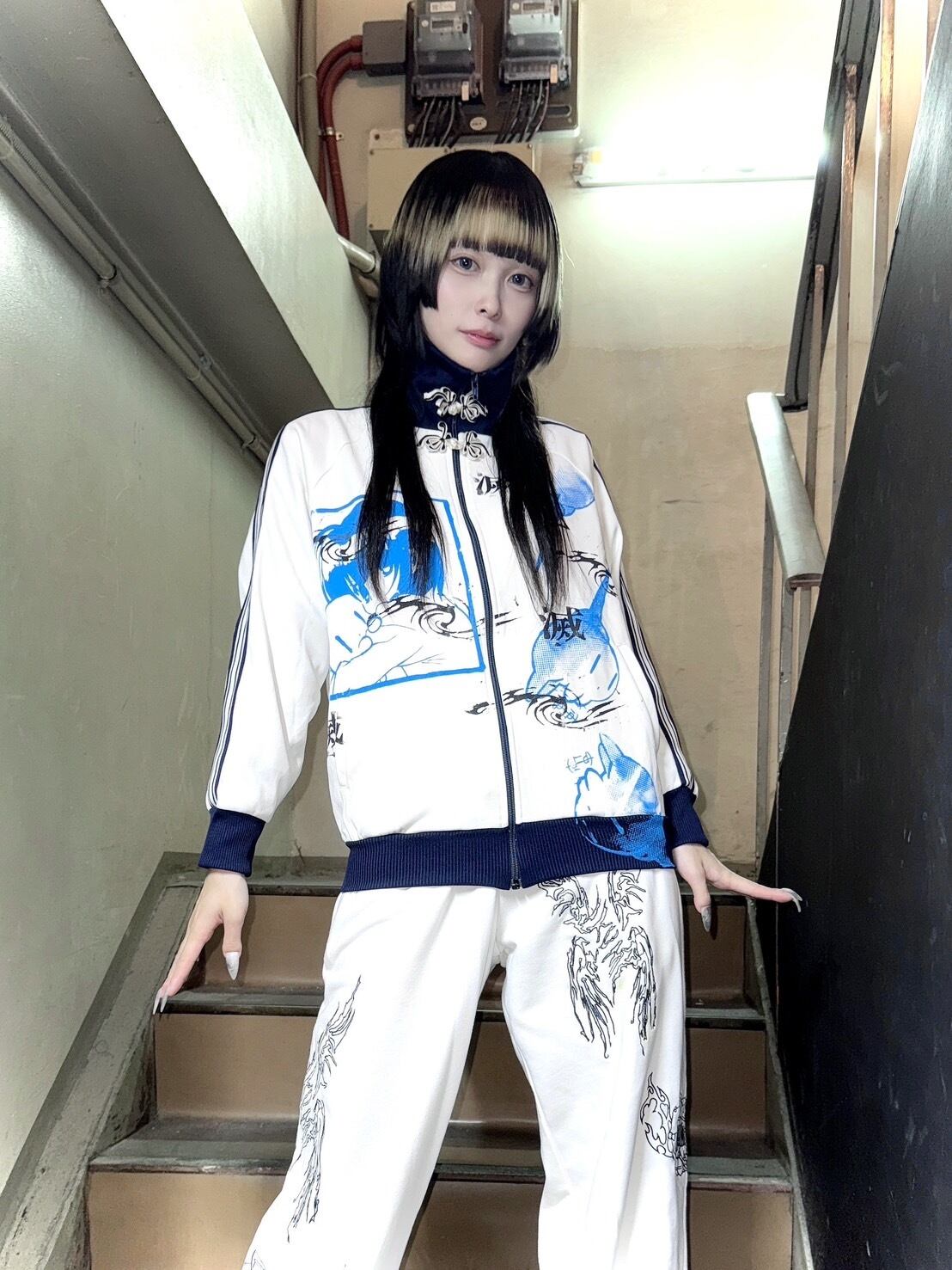 雀蜂♥ジャージ上下セットアップ♥ 雀蜂