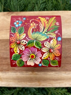 ペトリキフカ・ジュエリーボックス(Khomenko）