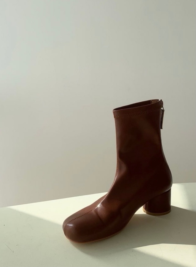 <即納>Square Short Boots