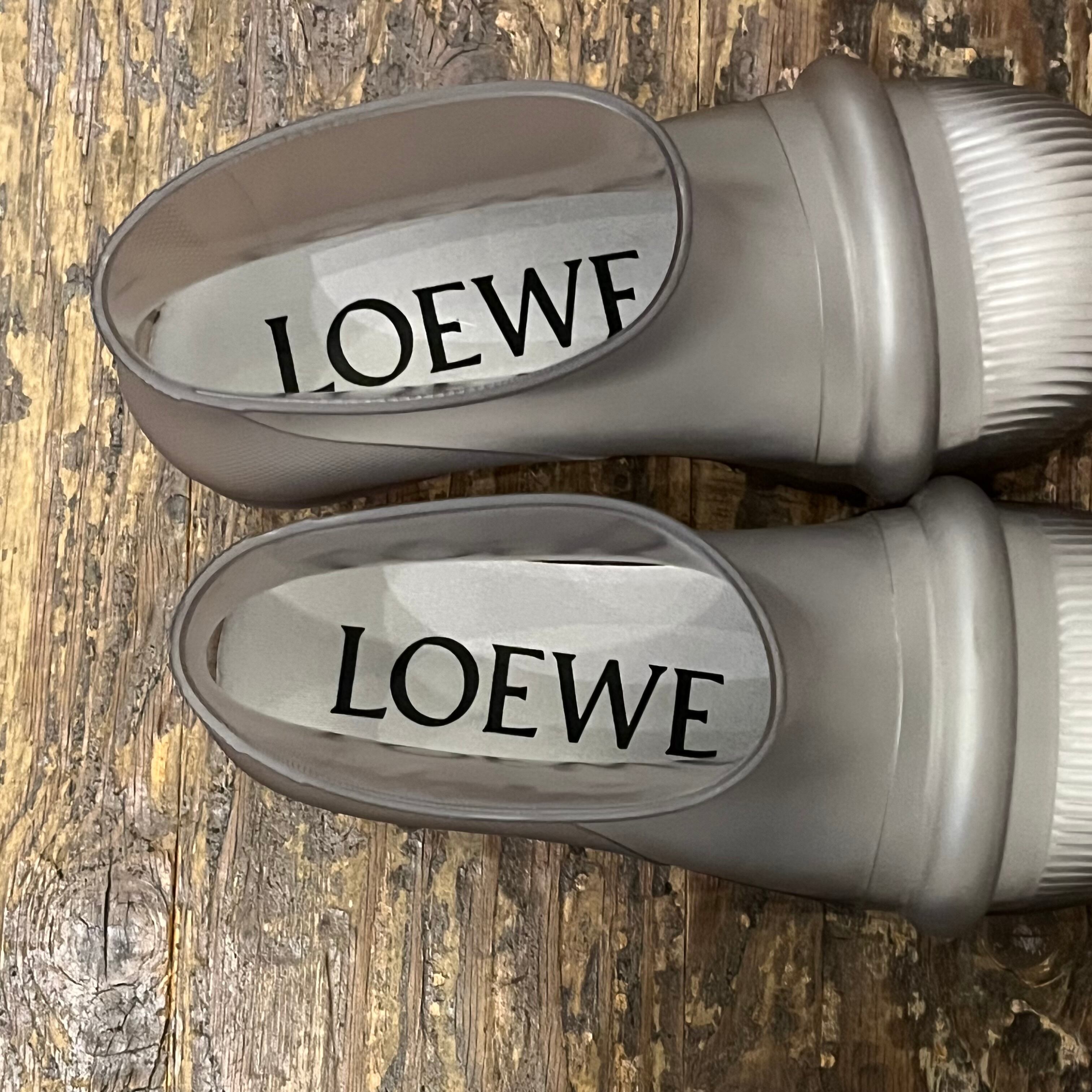 LOEWE ロエベ クリアアンクルブーツ 箱付き クリア SIZE 41 【代官山11 