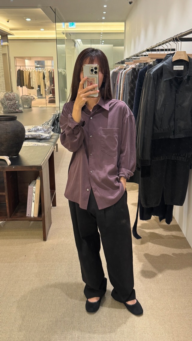 (予約) vegetable / Marven pocket shirt