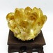 シトリン クラスター シトリンクォーツ 原石 台座付属 一点物 182-8446