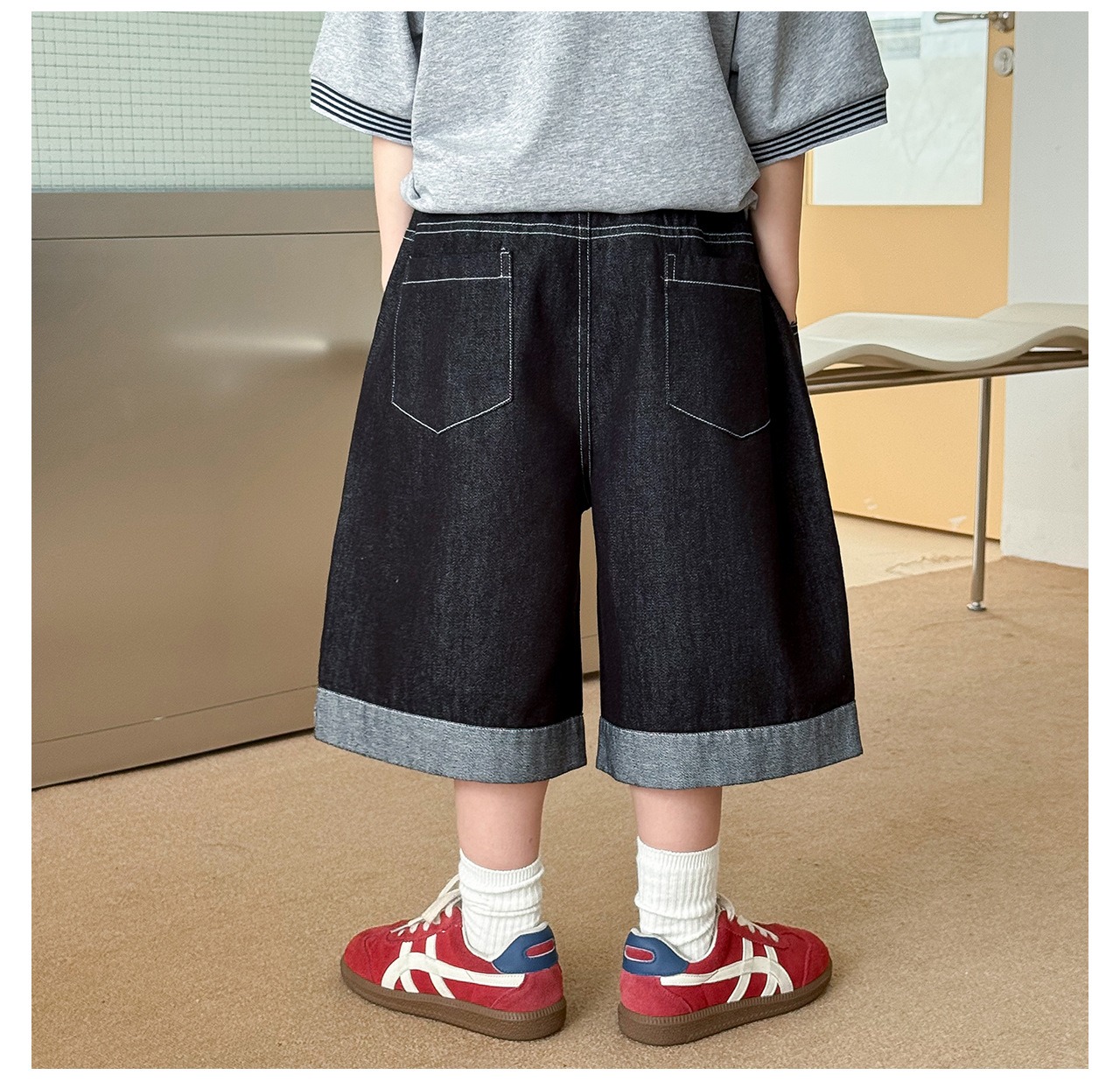 [bdiary] Zero Roll-up Denim Pants / [비다이어리] 제로롤업데님청바지
