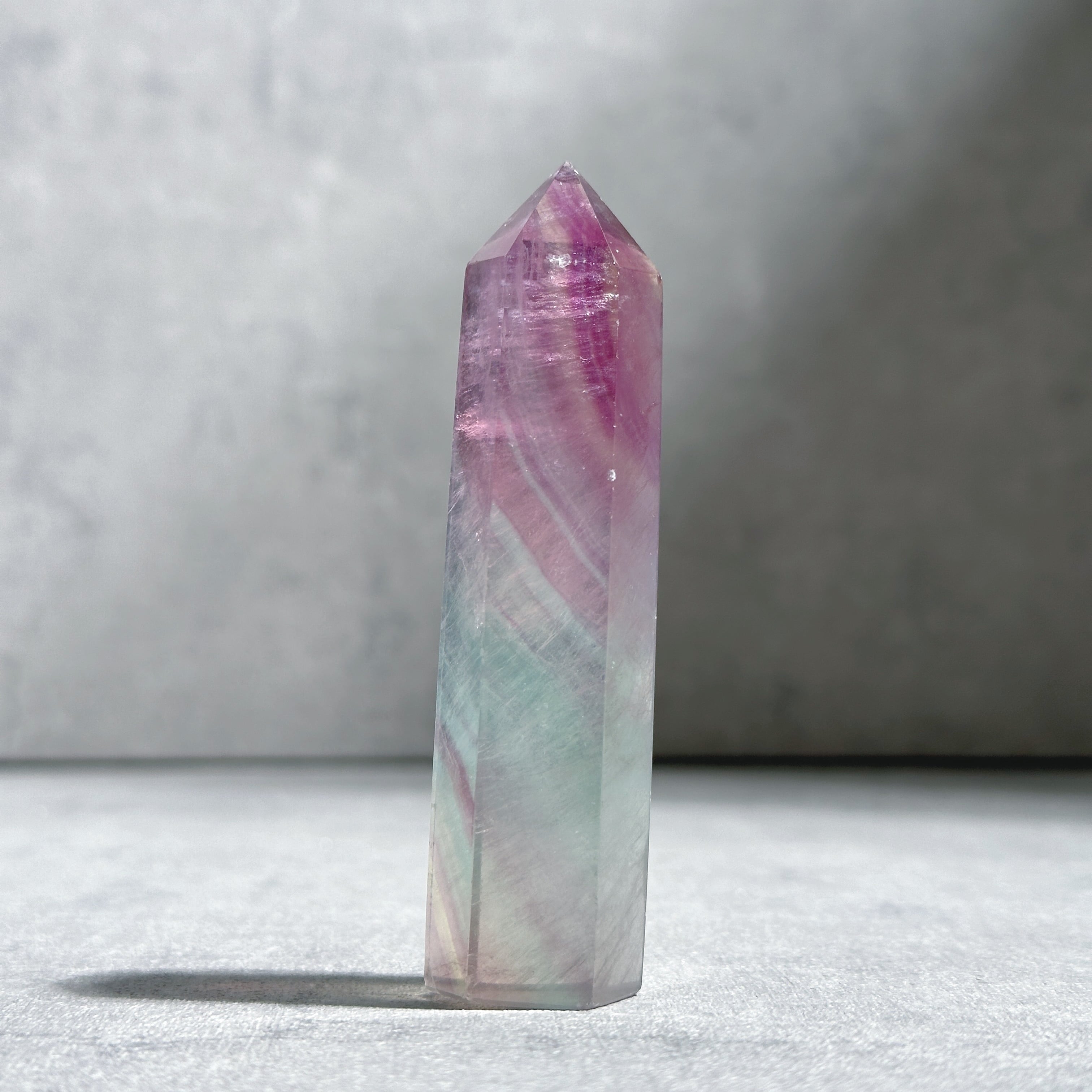 レインボーフローライト タワー型52◇ Rainbow Fluorite ◇天然石