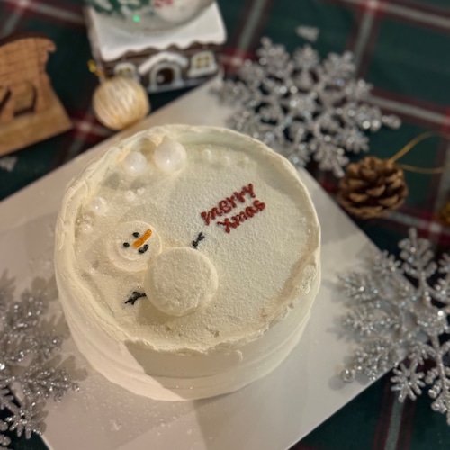 Xmas①雪だるま (12月19日.20日配送)