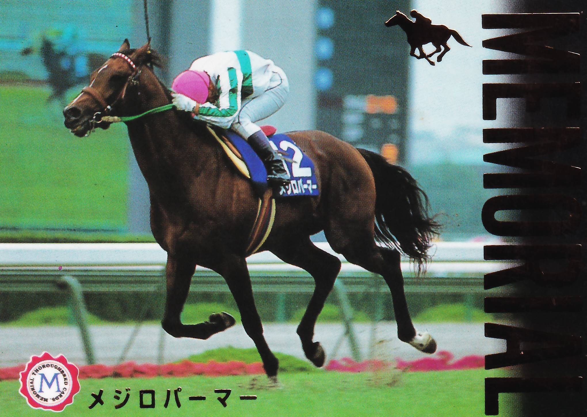 ランクB)メジロパーマー「サラブレッドカード 95年版」M-22 | カード