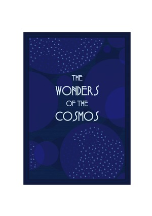 "The Wonders of the Cosmos (English) " A5 size card