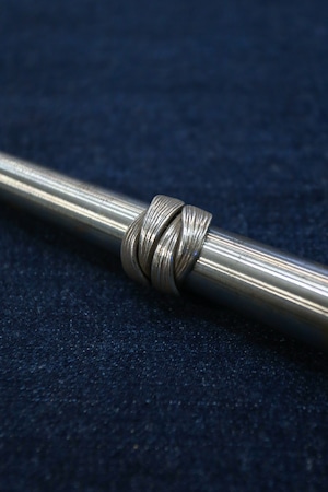 Silver ring “overlap”