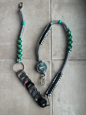 即売分　Leather&paracord STRAP【LONG】