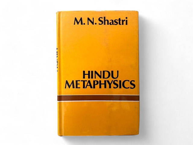 【SFF032】【FIRST INDIAN REPRINT】Hindu metaphysics An Outline(1978) / Manmatha Nath Shastri