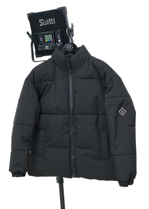 67.HWDS MODE PUFFY BLACK JACKET