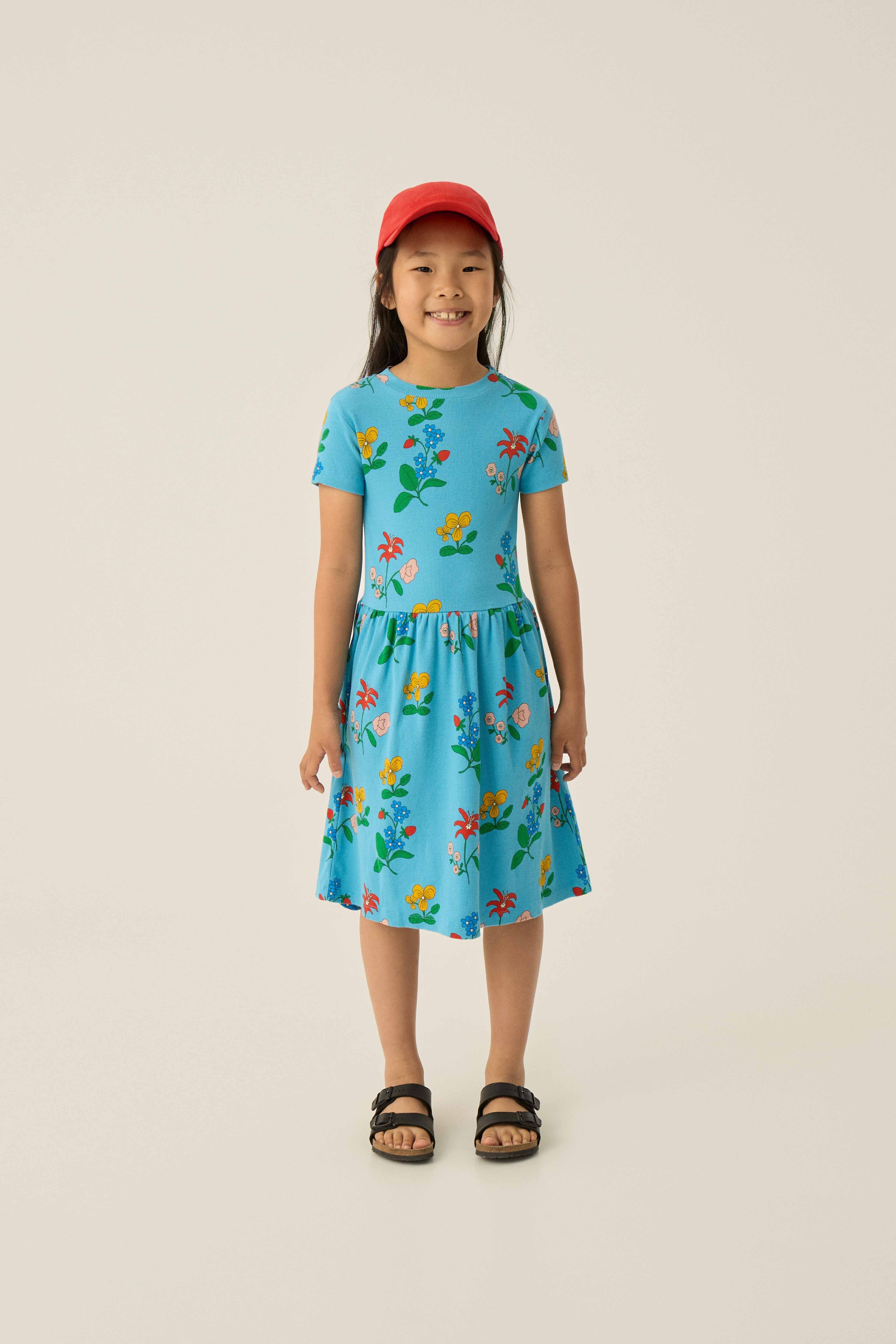 the campamento 26SS 〉 Flowers Allover Dress / KIDS | 世界の子供服