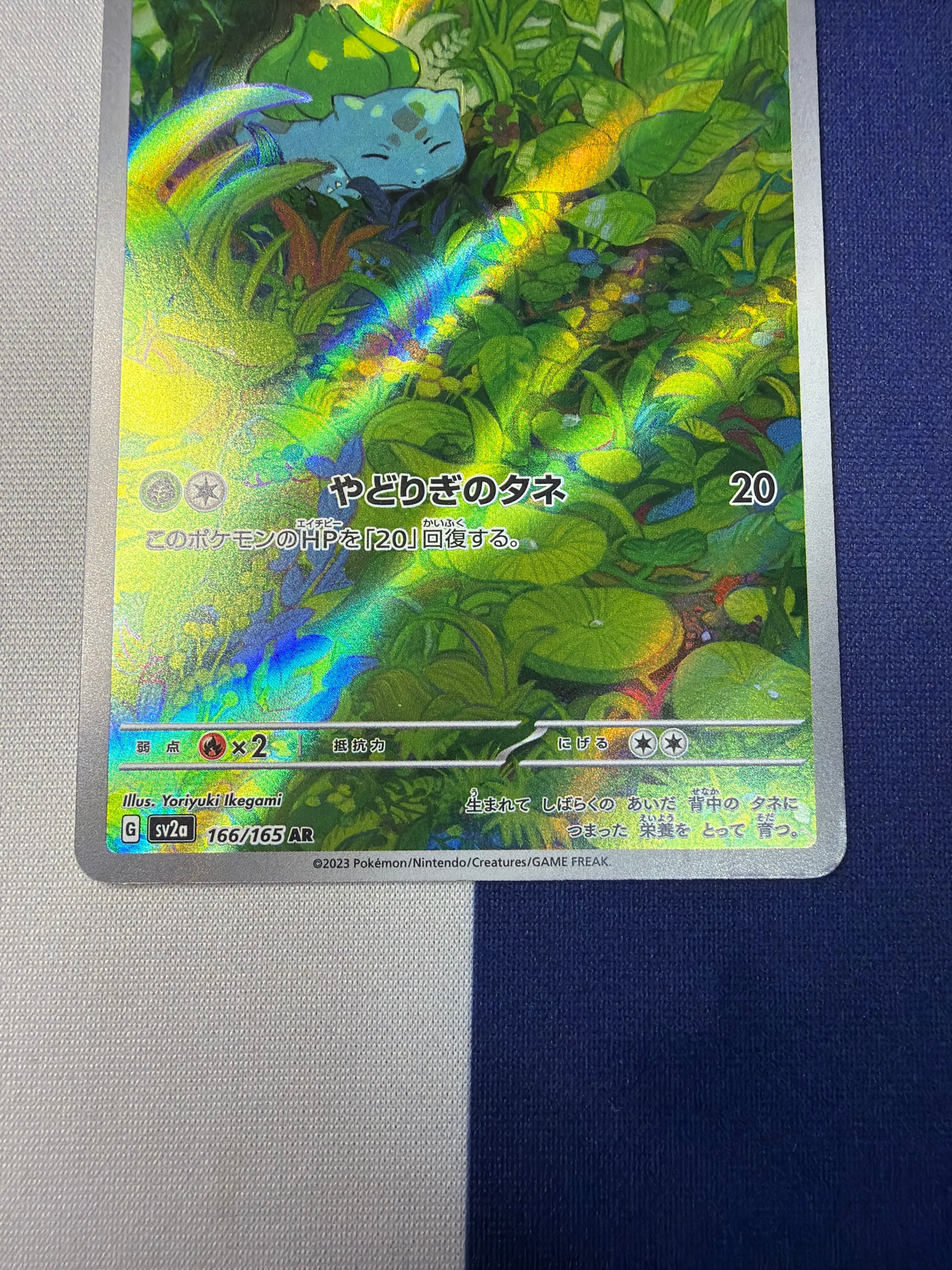 特価【Bランク】フシギダネ sv2a 166/169 AR 151 ポケモンカード