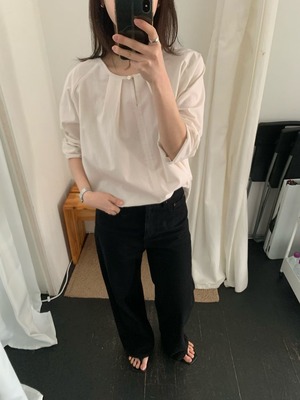 (予約) fl lanel / Dining blouse