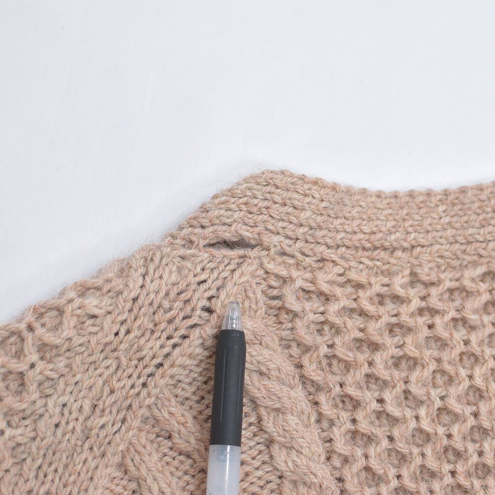 80s 90s 古着　フィッシャーマン カーディガン　スクールニット ユーロ FREAK'S STORE/フィッシャーマンニットカーディガン｜Daytona Park