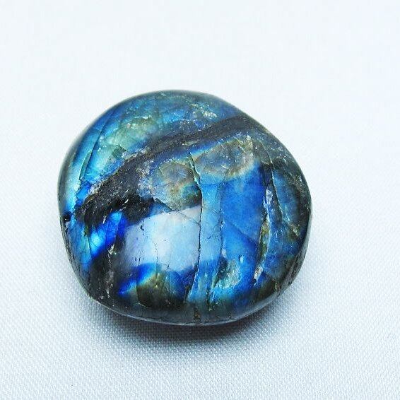 ラブラドライト 原石 一点物 171-6498