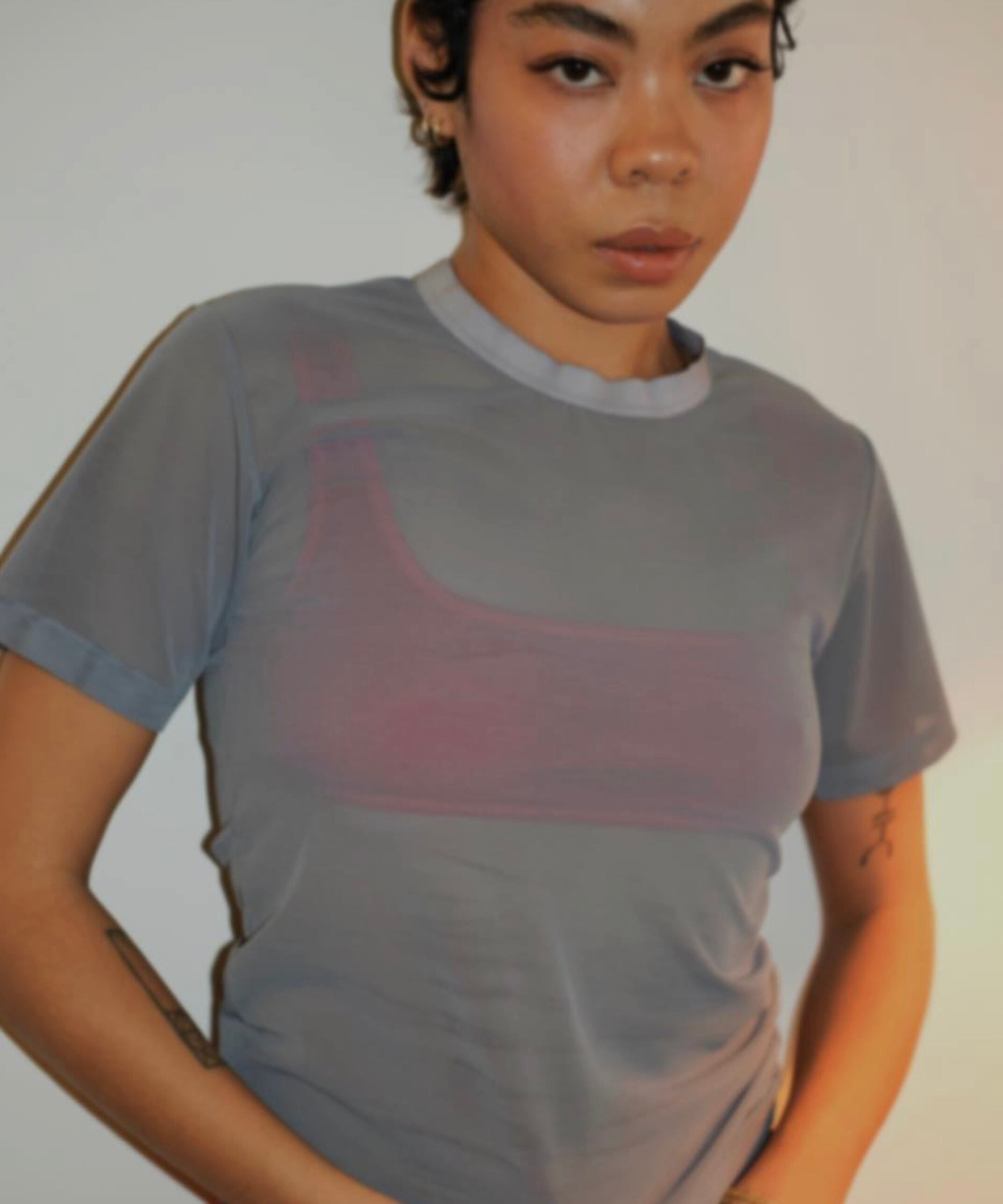 OVERNEATH / NETT059 (GRAY) | AfterSchool Online Store