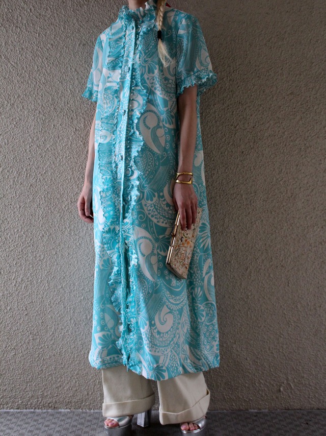 60's cotton dress