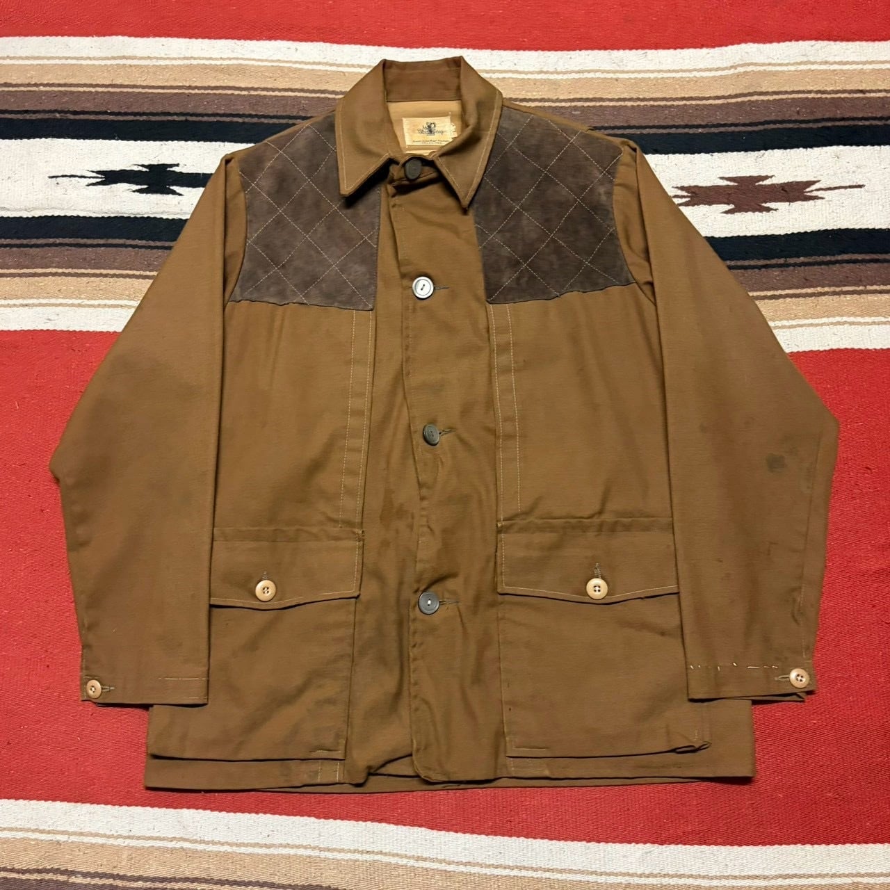 1960~70's BLACK SHEEP ハンティングジャケット 送料込 60s Black Sheep Brand Hunting Jacket size L | DESERTSNOW