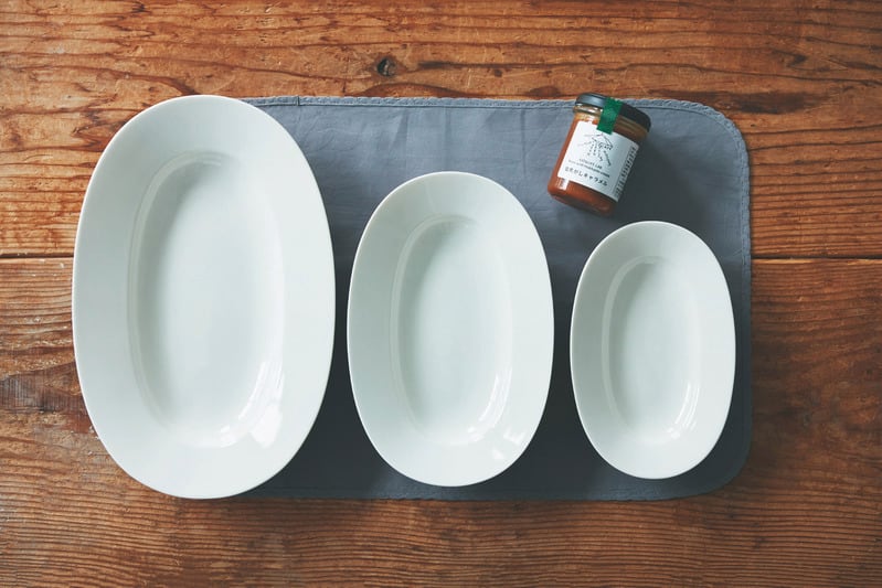 オーバルランチセット +塩焦がしキャラメル