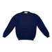 FILIPPO DE LAURENTIIS(フィリッポ デ ローレンティス)crepe cotton pique crewneck knit/NAVY(880)