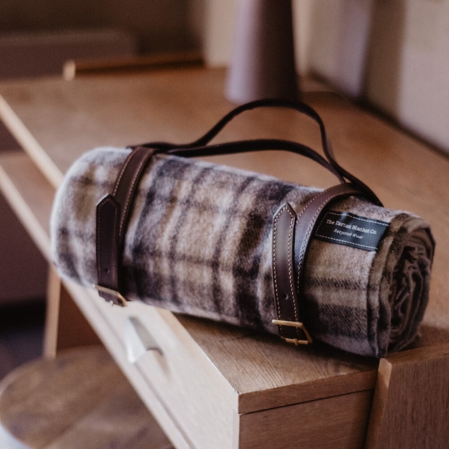 The Tartan Blanket Co. ピクニックブランケット ＜リサイクルウールブランケット＞