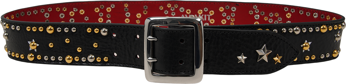 ⚡️Lewis Leathers × GUITAR WOLF Jet Rock 'n' Roll Belt