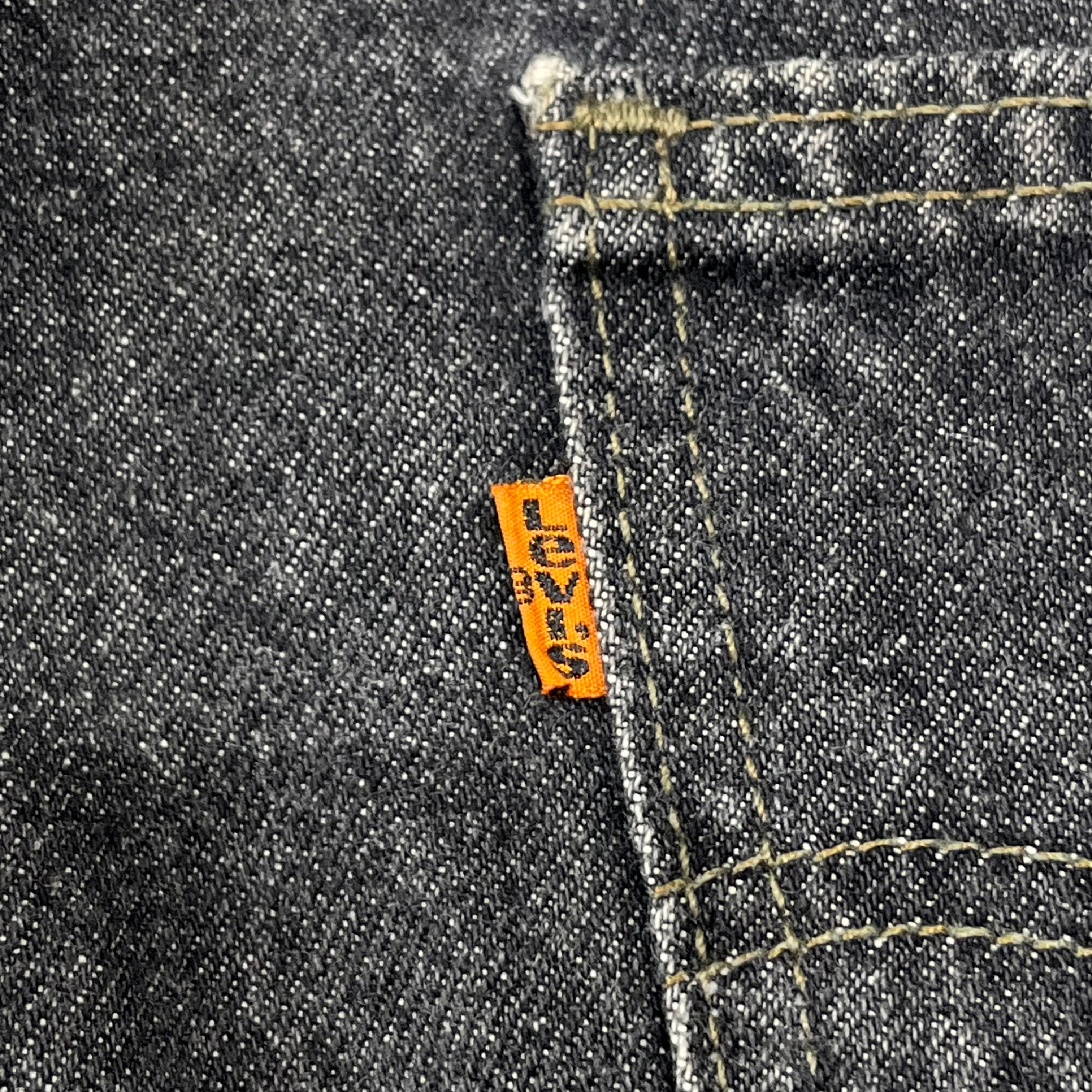 90s Levi's 517 Denim Pants Black 90年代 リーバイス 517 先染め