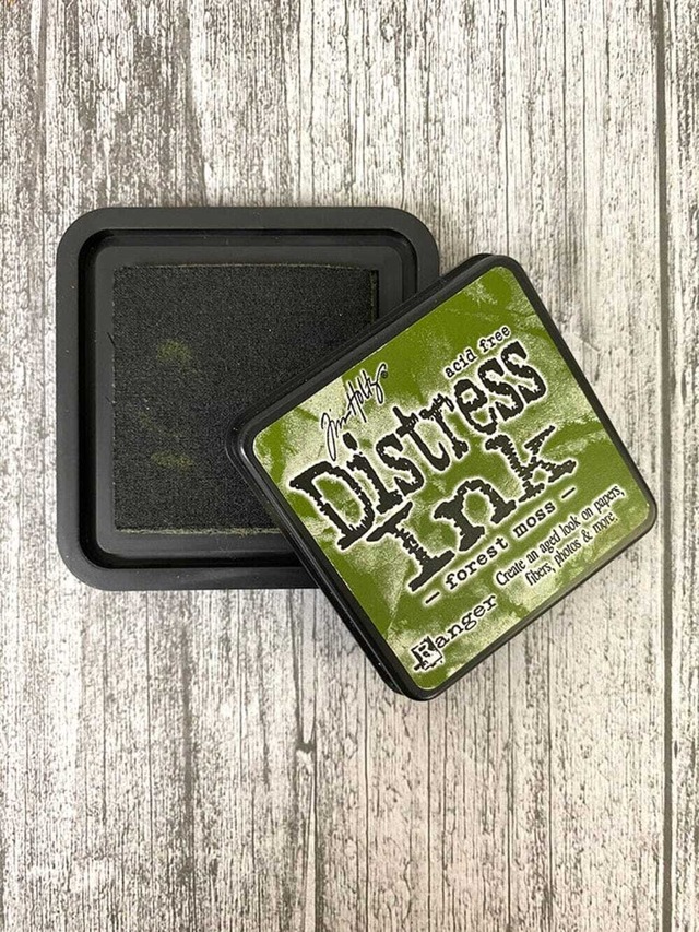 Tim Holtz　ディストレスインクパッド（Forest Moss）　Distress Ink Pad TIM27133【Tim Holtz（ティムホルツ）-Ranger】[TH-281h]