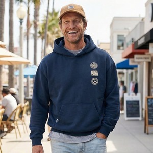 アメリカン バックグラフィックフーディ　S1568