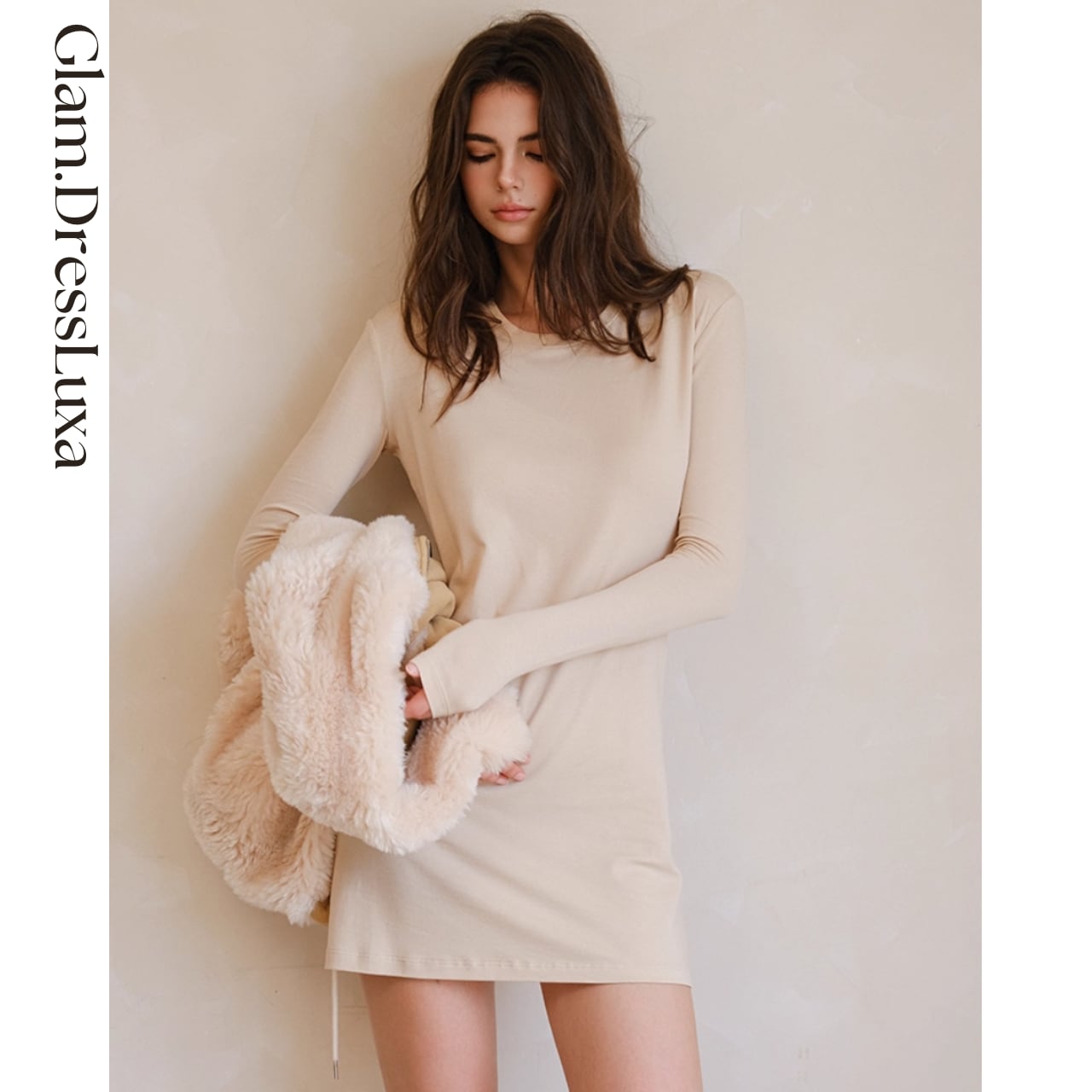 Basic Long Sleeve Onepiece/3color_W980