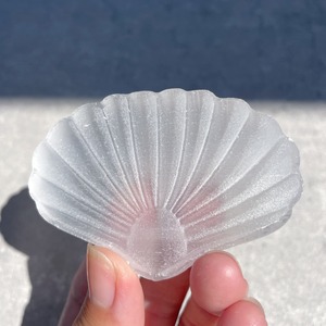 セレナイト シェル（貝殻）型02♢Selenite Shell♢天然石・鉱物・パワーストーン