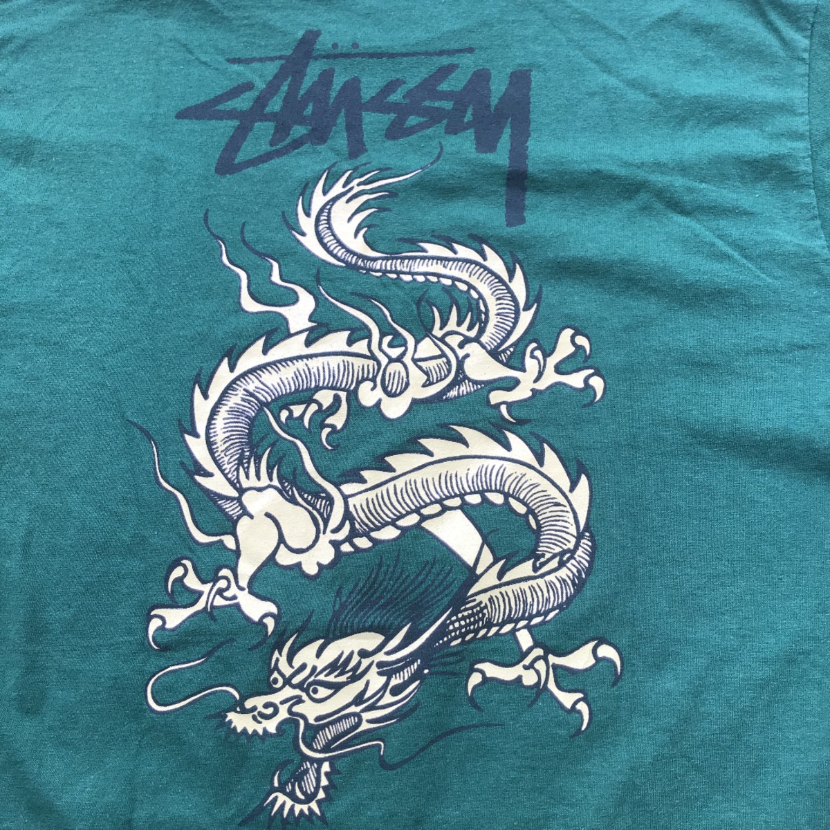 1980年代 STUSSY 初期dragon Tシャツ - Tシャツ/カットソー(半袖/袖なし)