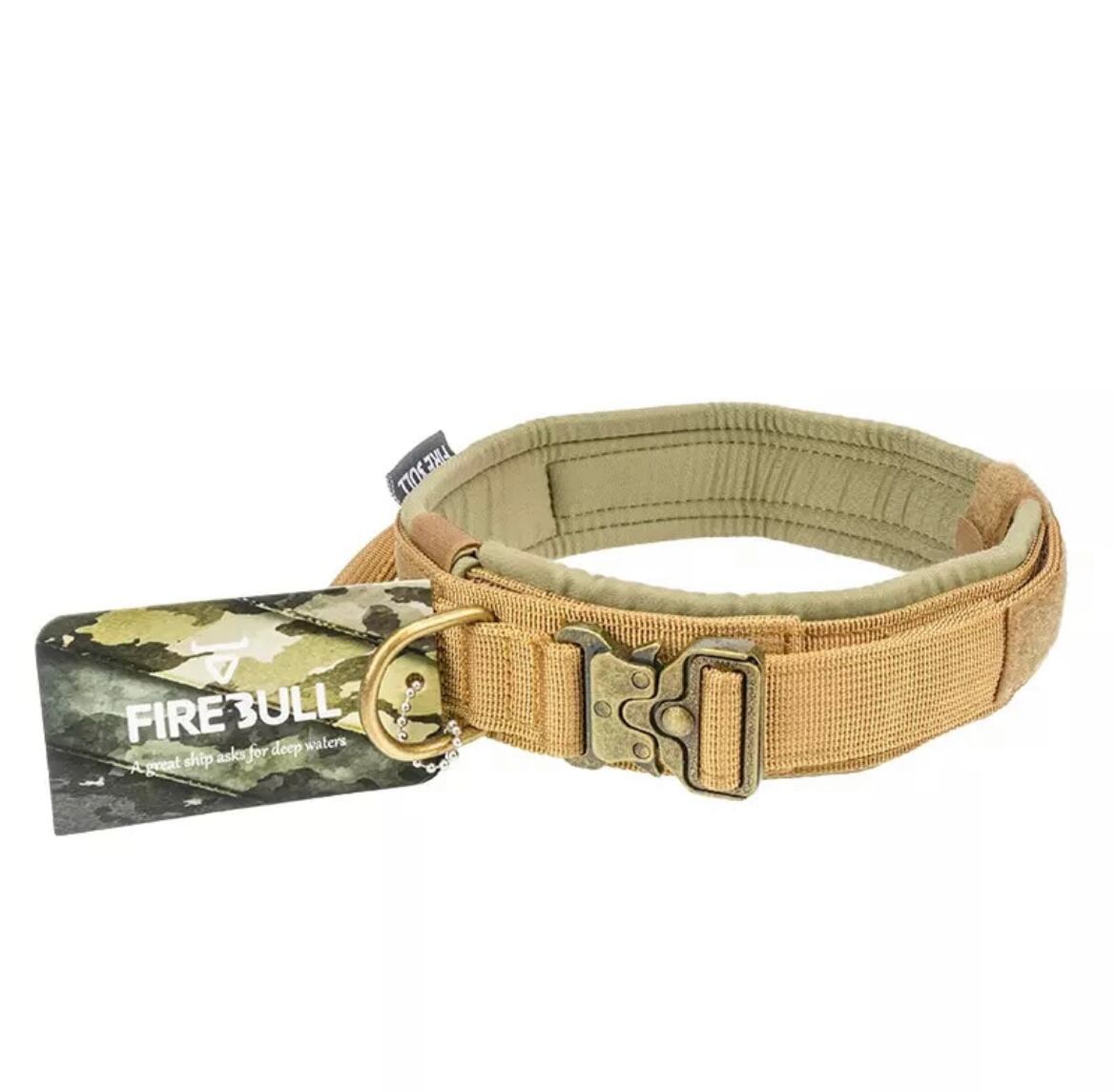 アーミースタイル 2 カーキ 首輪 Trespon