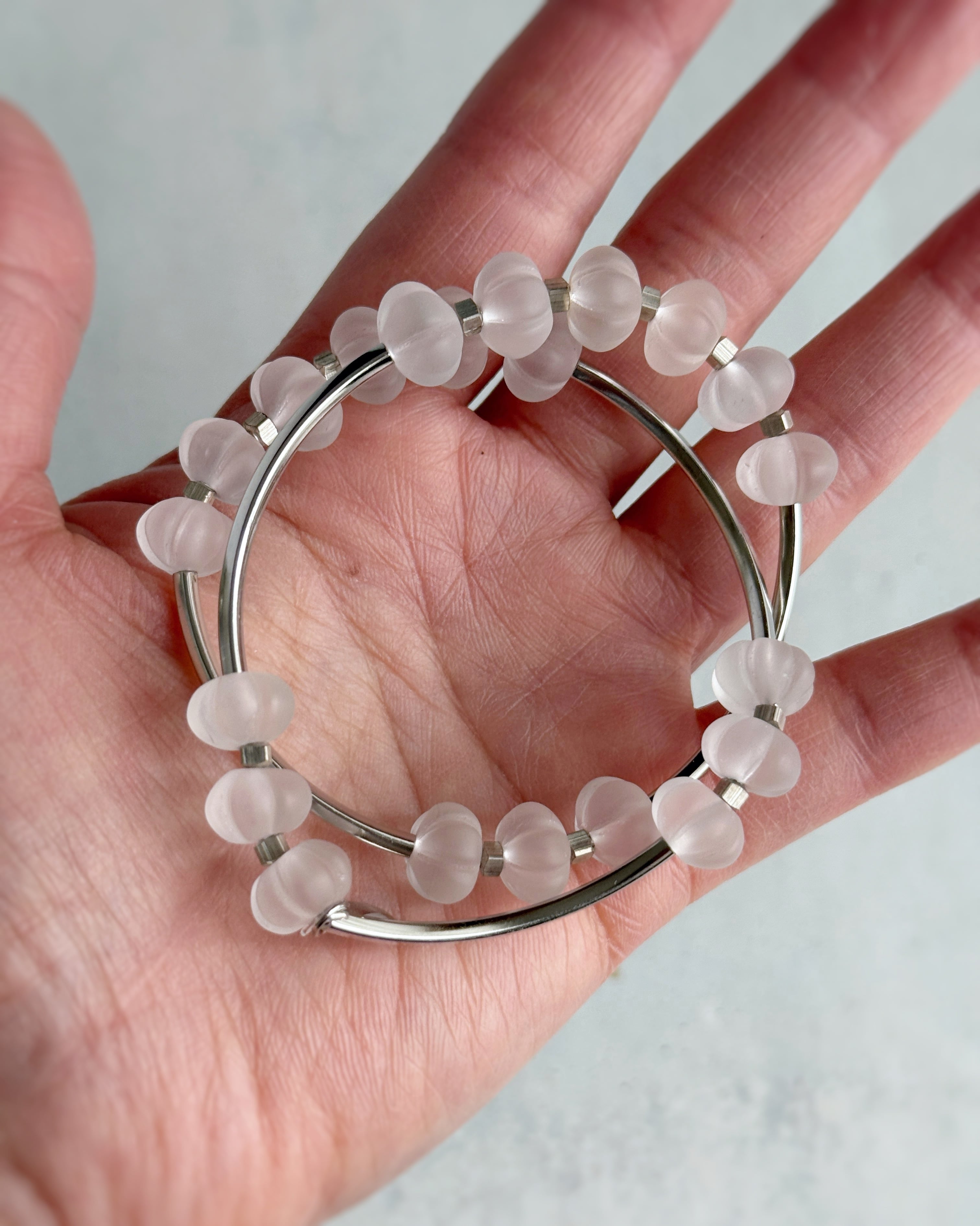 layered bracelet(クォーツ・シルバー)