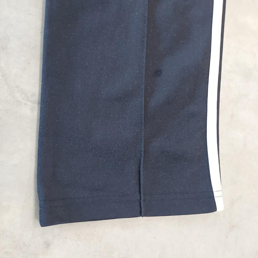 adidas アディダス トラックパンツ 古着 刺繍 2XL 紺 白 16488 | fuufu
