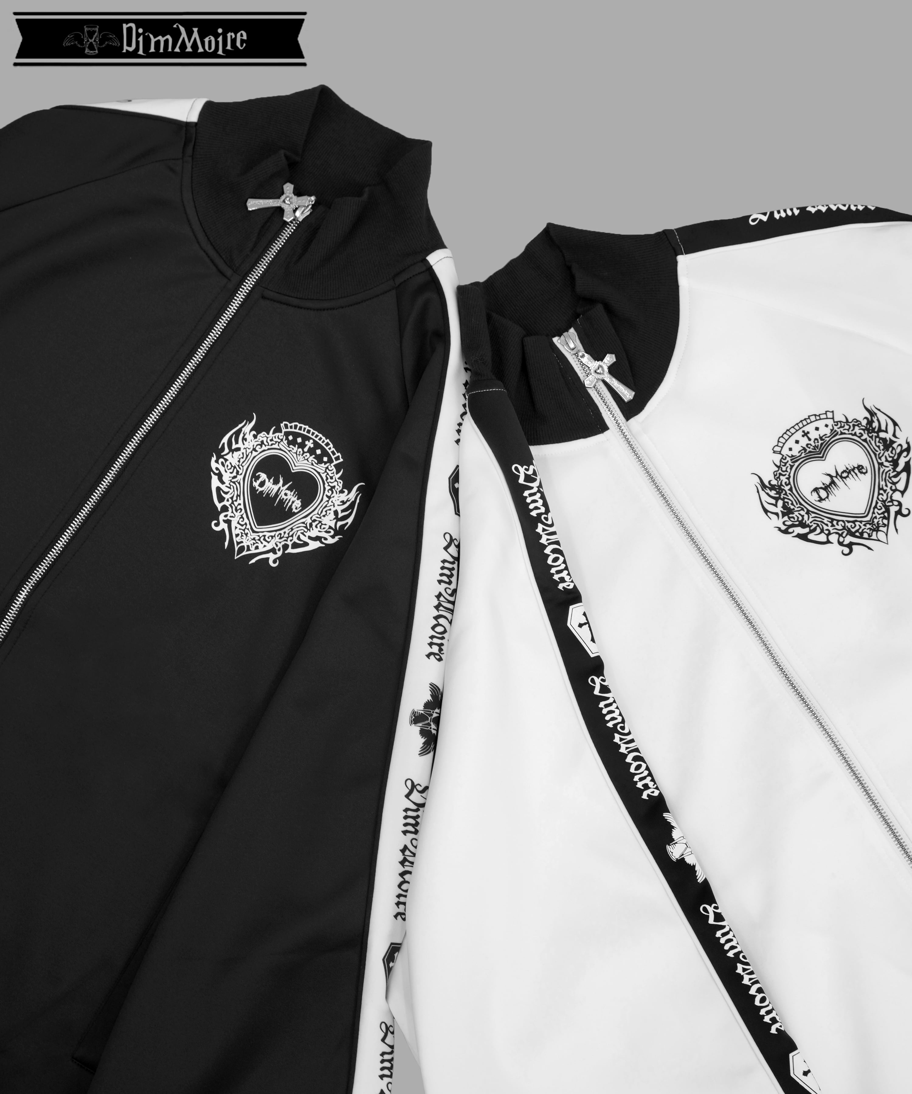 ロゴプリントジャージトップス【Black】 | DimMoire